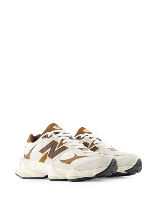 Scarpe unisex New Balance 9060 panna e cuoio NEW BALANCE | U90603EG